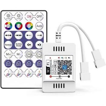 Controlador WiFi de doble cabezal para tira de LED WS2812B/WS2811