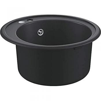 Grohe Lavelli - Lavello composito K700 con scarico automatico, 78x51 cm, granito nero