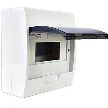 Tablero de pared 8 módulos 63A IP40 gris