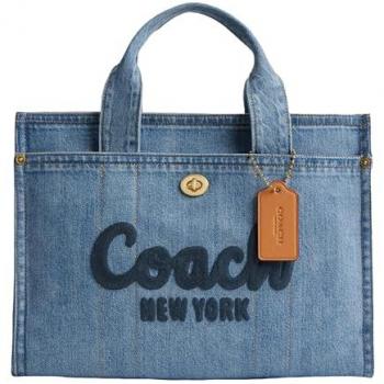 Coach Cargo Handbag 34 cm Blue