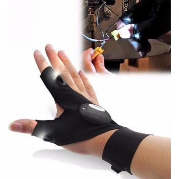 Z2 Waterproof Fishing Glove with Bright LED Light