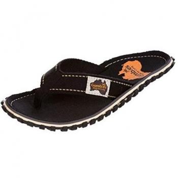 Gumbies Unisex Flip Flop Sandalen, Schwarz, EU48