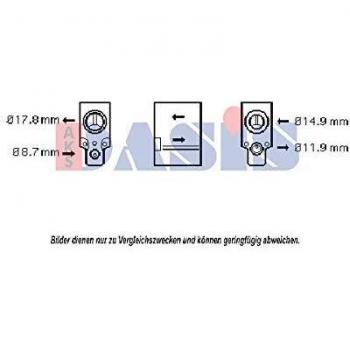 AKS DASIS 840520N Expansionsventil für Klimaanlagen