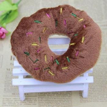 11Cm Squeaky Donut Toy for Pets
