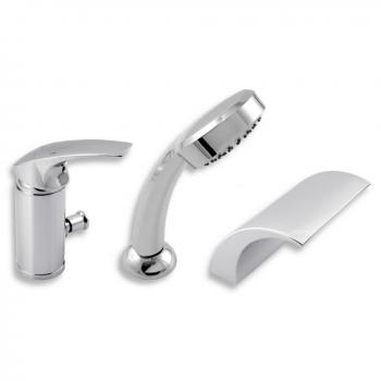 Cromo Bañera Triple Orificio Novaservis 57