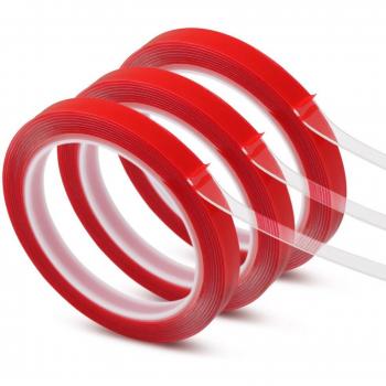Transparent Double-Sided Acrylic Adhesive Tape for GAZ Lada VESTA Niva Kalina Priora Granta Largus VAZ Samara 2110