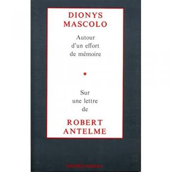 Autour d'un effort de mémoire - Sur une lettre de Robert Ant