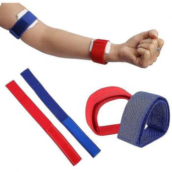 Correa Elasticada Torniquete de Diálisis 2Pcs – Control de Sangrado