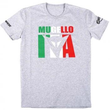 Camiseta deportiva Dainese Mugello D1 gris tamaño pequeño