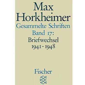 Horkheimer, Max: Gesammelte Schriften in 19 Bänden