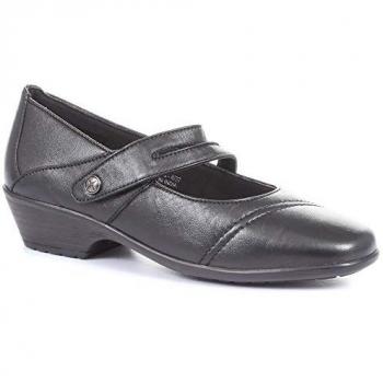 Black Leather Mary Jane by Pavers – Size 8