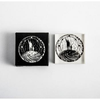 Planeten und Berge Scrapbooking Stempel