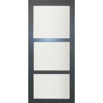 Blakeria Porte Coulissante Vitrée Ral7016 H204 L83
