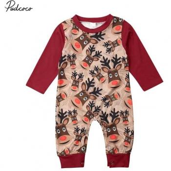 Tenue de Noël longue manches 0-18 mois