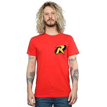 Batman Robin Red Logo Shirt – 2XL (Men)