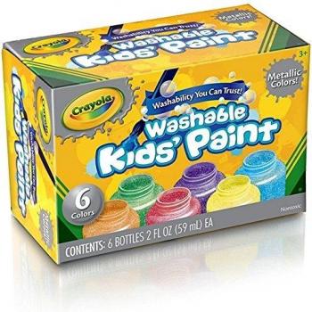 Crayola Waschbare Metallic-Farben Set 6 Stk