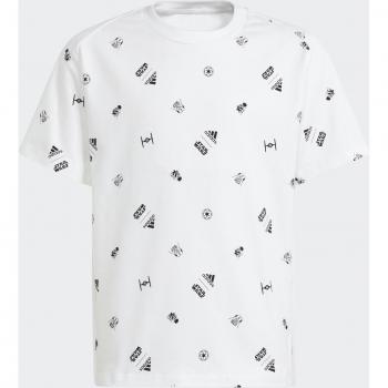 Playera juvenil Adidas X Star Wars Z.N.E. – Color Blanco