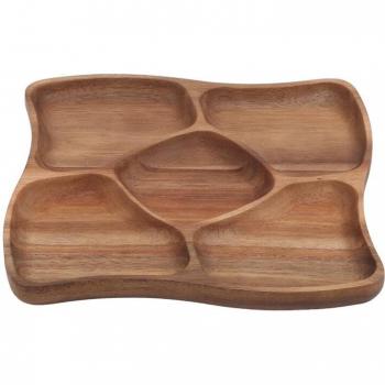 Wooden Irregular Serving Plate