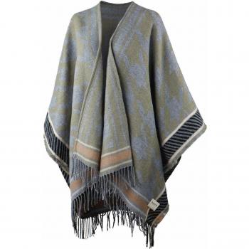 Barts Poncho Tunsta Charcoal Taglia Unica