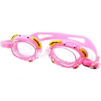 Kids Swimming Goggles with Cartoon Case Silicone Anti-Fog