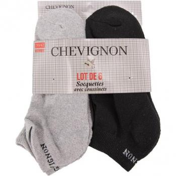 Set di 6 calzini in cotone taglia 39-46 CHEVIGNON