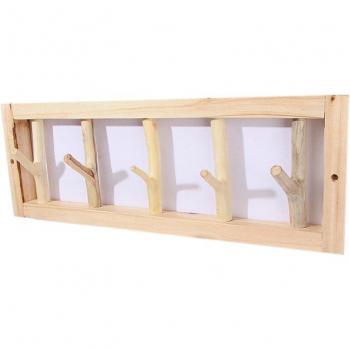 JFBL Colgador Ropa Madera Sólida Pared