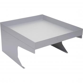 HWC‑G60 Garaje Jardinero: Techo Protector Metal Gris 37x60x70 cm