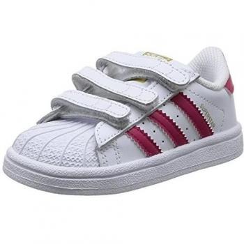 Adidas Superstar Foundation CF C, Zapatillas de Baloncesto Unisex niño, Blanco