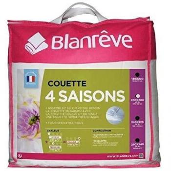 Couette 200 x 200 cm 4 Saisons BLANREVE