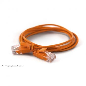 WantecWire Patchkabel CAT6A (rund 2,8mm) UTP orange 20m