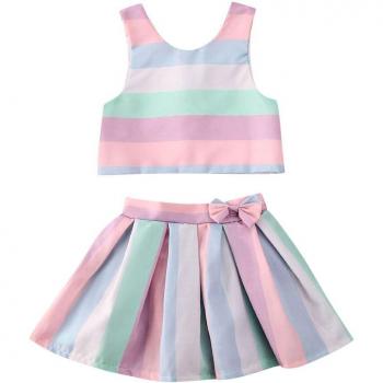 Conjunto de Chaleco y Falda Tutu para Niñas