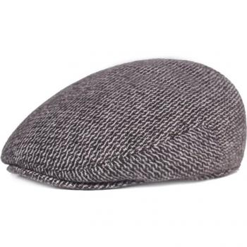 Gorro Plano con Orejeras para Hombre