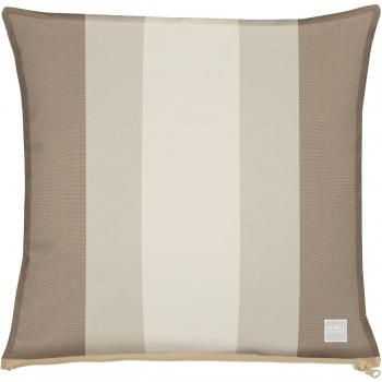 Dekokissen APELT 3962, braun gestreift, 49x49 cm