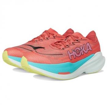 HOKA Mach X 2 Damen Laufschuhe in Grapefruit
