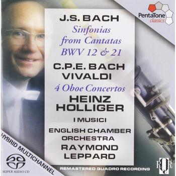 Sinfonies des cantates BWV 12 et 21 - Concertos pour hautbois