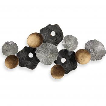 Metallic Multicolor Wall Sculpture – 90.8 cm, BigBuy Home