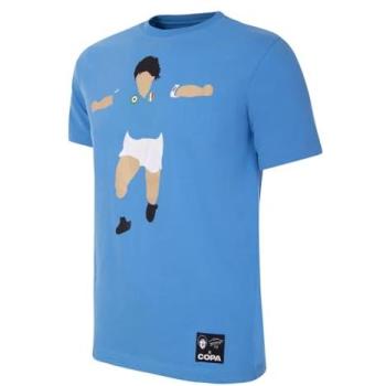 Copa Football T-shirt SSC Napoli Maradona – Bleu L