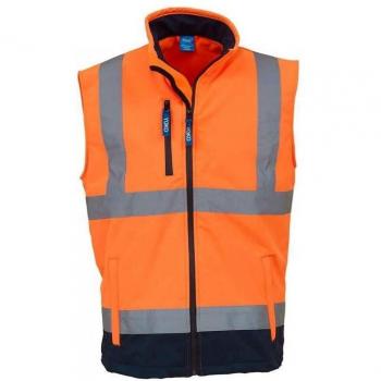 Yoko Chaleco de Visibilidad Naranja Softshell