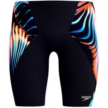 Maillot Speedo Jammer Digital V‑Cut Homme Lava Blur