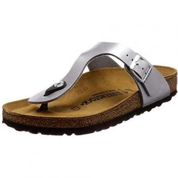 Chanclas Birkenstock Gizeh Etroite Plata