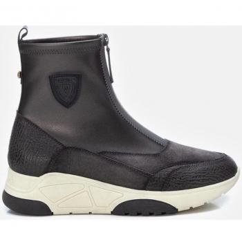 Botines de piel Carmela para mujer en color gris