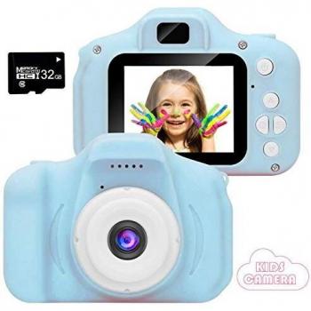 1080P HD Enfants Caméra Appareil Photo Numérique800MP 2 Pouces de Voyage extérieure Portable pour Enfants caméra