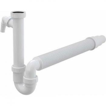 Siphon Flexible Alcadrain DN50/40 – Écrou et Raccord inclus