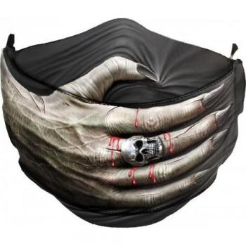 Spirale Nera Maschera Viso One Size