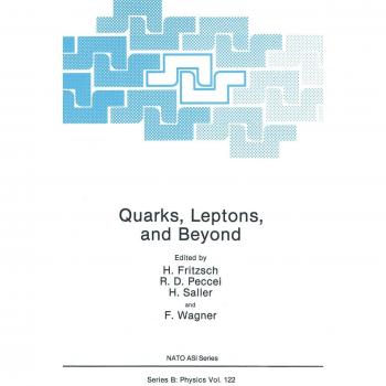 Quarks, Leptons, and Beyond (Nato Science Series B: (Closed)) (Nato Science Series B:, 122, Band 122)