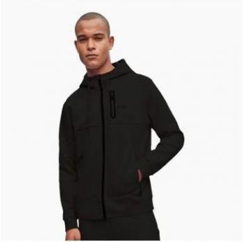 Felpa BOSS Sariq con Zip Nera M