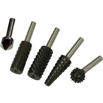FAIRRSET5 Rotary Rasps (4) & Countersink Set 5PC