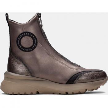 Hispanitas para mujer. Zapatillas de piel Sport Polinesia bronce -Altu