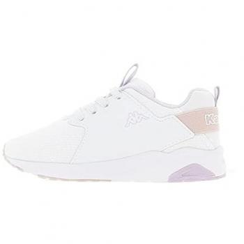Tênis KAPPA Menina 33157XW SAN PUERTO A6T Branco-Violeta MT-Rosa