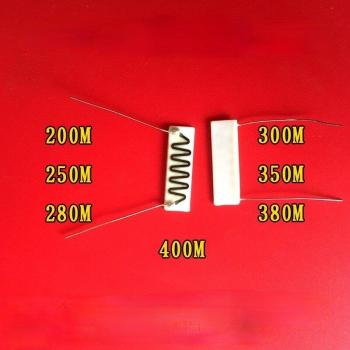 Non-Inductive High Voltage Resistor, Glass Glaze, 3W, 250MΩ to 380MΩ, 20KV